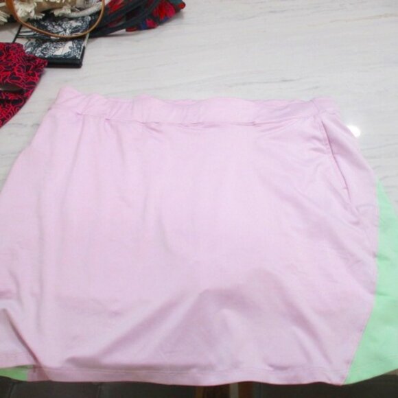 Sport Haley Golf Skirt in pink and green NWT. Sz Xlarge - Picture 1 of 9